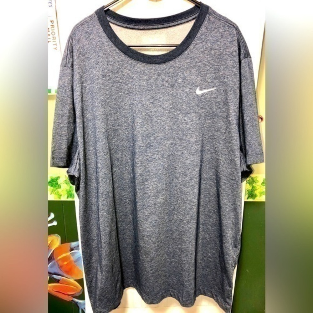 ♈️Nike Obsidian Blue Dri-FIT Short Sleeve Training Workout T-shirt